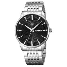 Годинники наручні 9323SIBK SKMEI, SILVER-BLACK, UKRAINE