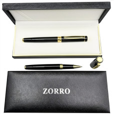 Ручка ролерна ZORRO в подарунковій коробці (чор...