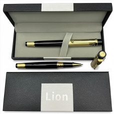 Ручка ролерна подарункова в коробці Lion 286
