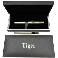 Подарункова ручка ролерна Tiger у футлярі (золо...