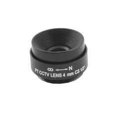 Об`єктив CCTV 1/3 PT0412NI  4mm F1.2 Fixed Iris...
