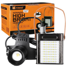 Ліхтар налобний YEMAO YM-T102 TG+SMD(White+Red)...
