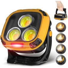 Ліхтар кемпінг W891-1-3COB(White+Yellow)+5SMD(R...