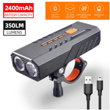 Велофара BC25S, 300LM, Waterproof, Power Bank, ...