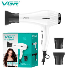 Фен професійний VGR V-413 WHITE, 2 швидкості, 3...
