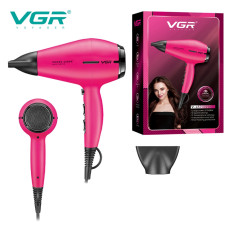 Фен професійний VGR V-457 PINK, 2 швидкості, 3 ...