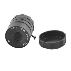 Варіофокальний об'єктив CCTV 1/3 PT2512ND   25mm IR  F1.2 Manual Iris