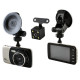 Автомобільний відеореєстратор X600, LCD 4'', Angel Lens, камери, 1080P Full HD, метал. Корпус