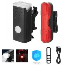 Велоліхтар BSK-HY027-XPG, STOP-5SMD(Red), Li-Io...