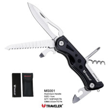 Туристичний ніж Traveler 11см MS-001 Black/Blue...