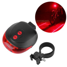 Велоліхтар STOP DW-681-5LED + 2LASER, Waterproo...