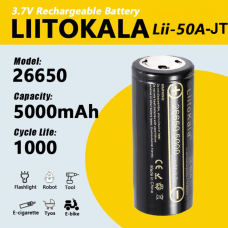 Акумулятор високострумовий 26650, LiitoKala Lii...