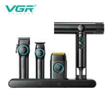 Комплект VGR STEPLERSS PRO 4 IN 1 BLACK, машинк...