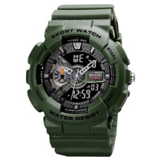 Годинники наручні 1688AG SKMEI, ARMY GREEN