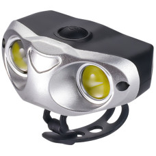 Велоліхтар QX-Q02-2COB, Li-Ion акум., ЗП microU...