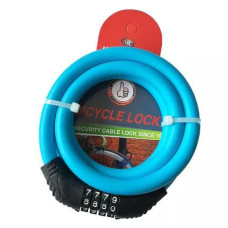 Замок велосипедний KIHUU LOCK 2809, 12*80 тросо...