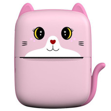 Дитячий термопринтер A8 Cat printer pink, bluet...