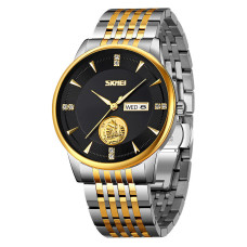 Годинники наручні 9309TGDBK SKMEI, SILVER/BLACK